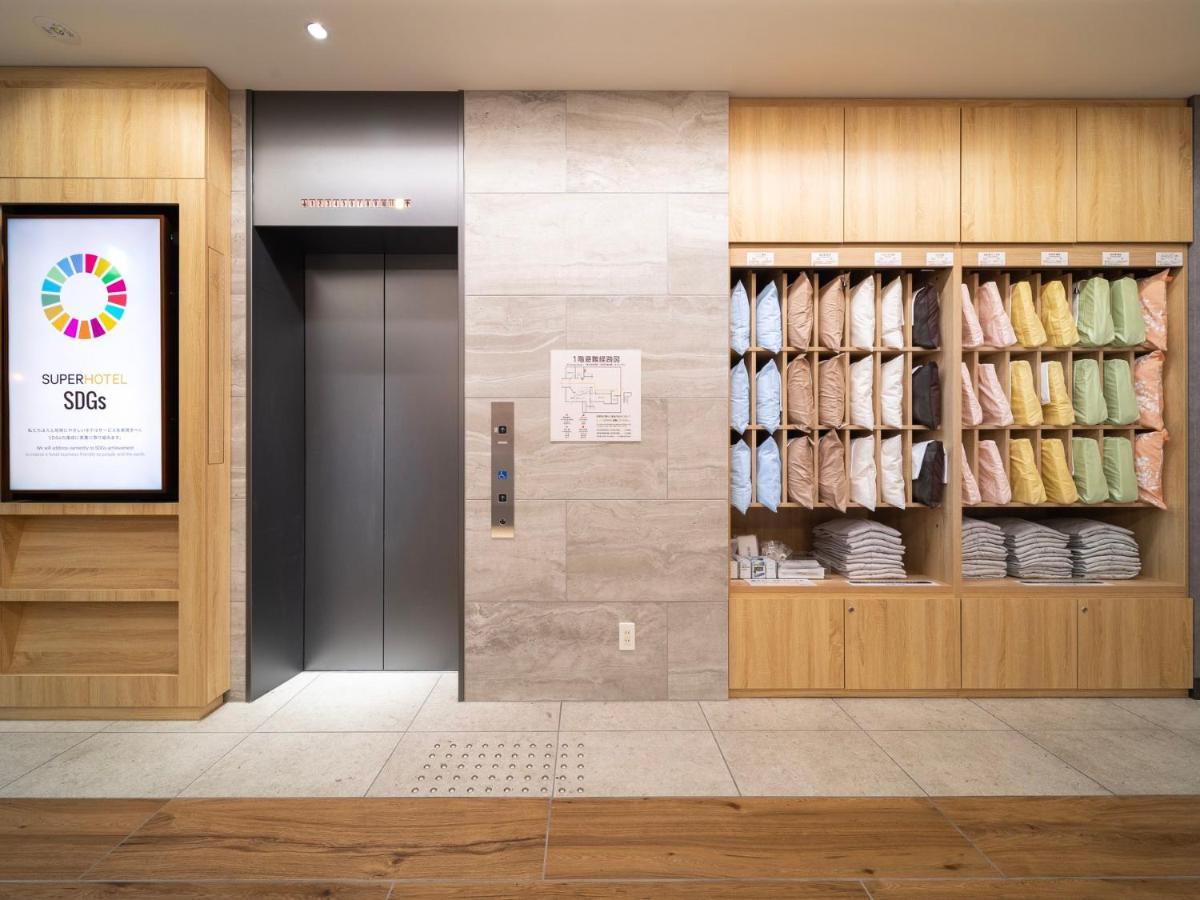 אוסקה Super Hotel Premier Namba Shinsaibashi Natural Hot Spring מראה חיצוני תמונה