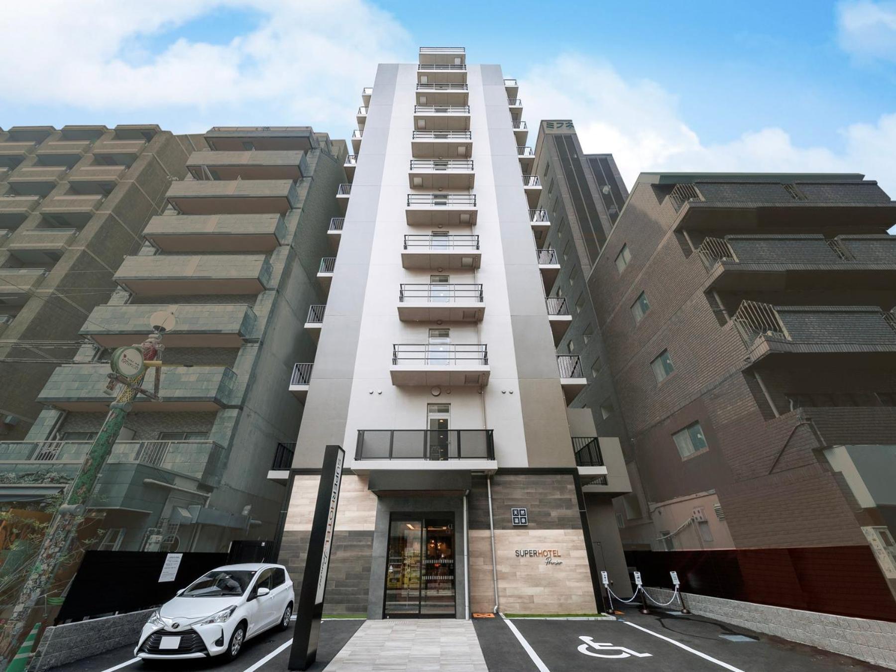 אוסקה Super Hotel Premier Namba Shinsaibashi Natural Hot Spring מראה חיצוני תמונה